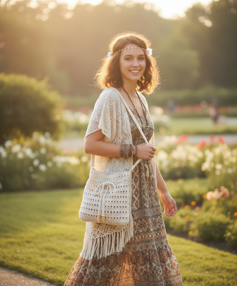 DIY Crochet Handbag – Step-by-Step Video Tutorial for Beginners