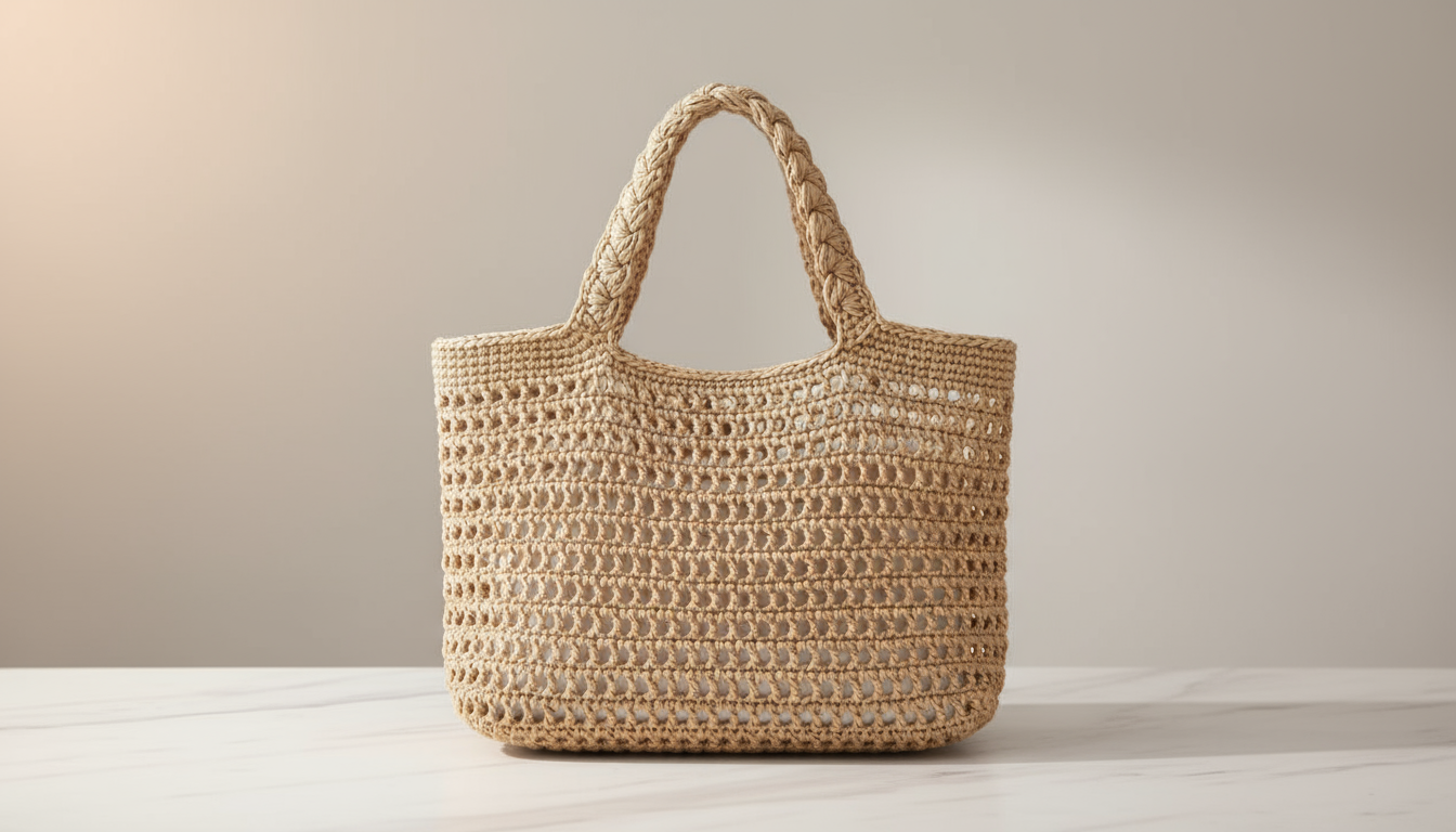 Crochet Bag Video Tutorial – Learn to Make a Pink Mini Handbag Step by Step