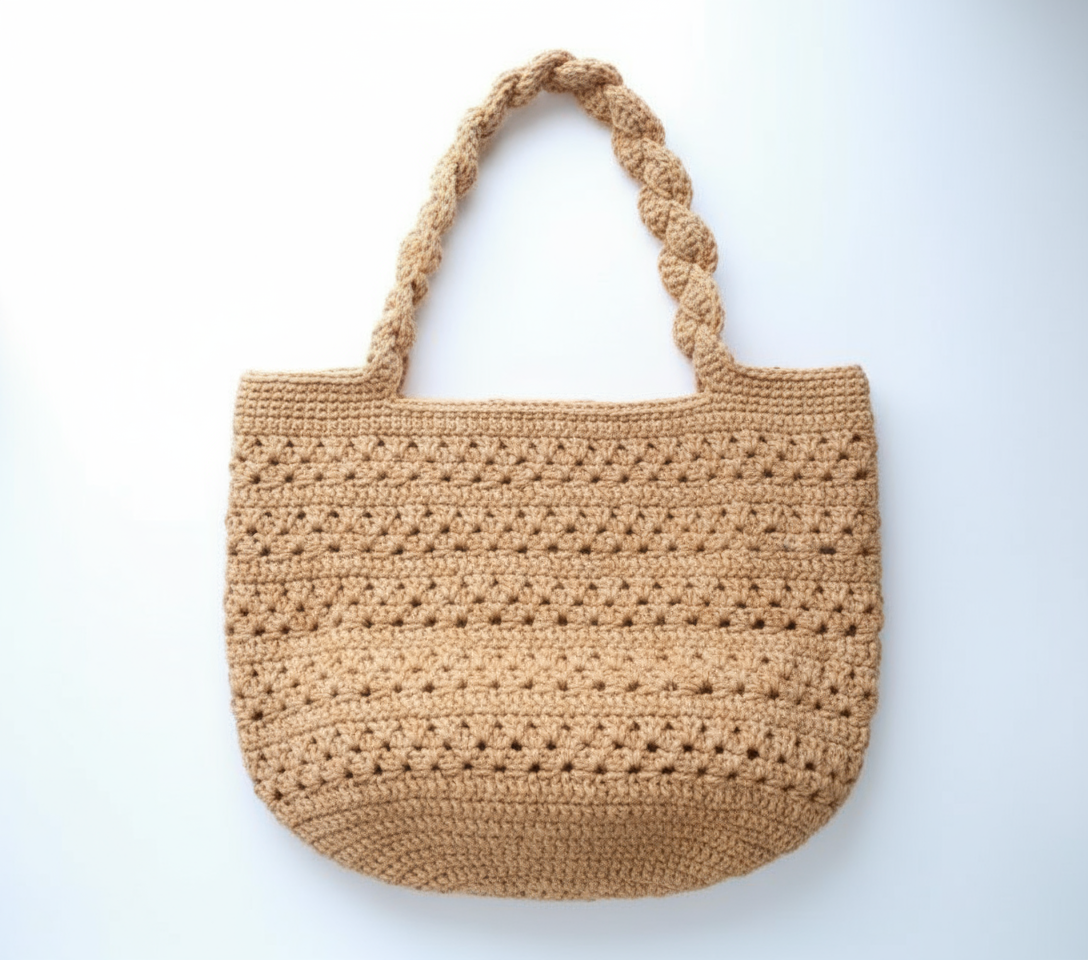 Crochet Bag Video Tutorial – Learn to Make a Pink Mini Handbag Step by Step